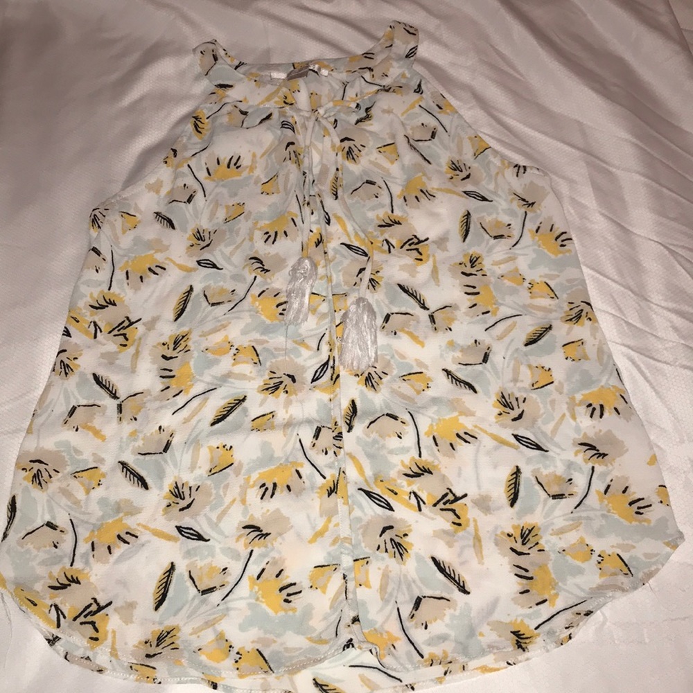 C&E floral tank